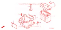 BATTERIE pour Honda CH 80 ELITE de 2002