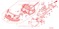 CLIGNOTANT ARRIERE pour Honda CH 80 ELITE de 2002
