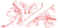 COMMODOS   POIGNEES pour Honda CH 80 ELITE de 2002