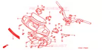 GUIDON pour Honda CH 80 ELITE de 2002
