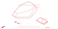 SELLE pour Honda SA 50 ELITE SR de 2001