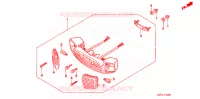 CLIGNOTANT ARRIERE pour Honda SA 50 ELITE S de 2001