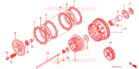 EMBRAYAGE pour Honda VT 1100 SHADOW American Classic Edition de 1998