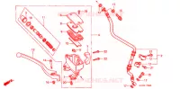 MAITRE CYLINDRE DE FREIN AVANT pour Honda VT 1100 SHADOW American Classic Edition de 1999