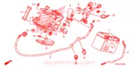 BATTERIE pour Honda VT 1300 C FURY de 2010