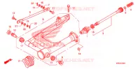BRAS OSCILLANT pour Honda SHADOW VT 750 SPIRIT de 2008