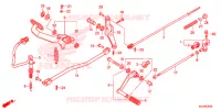PEDALE (VT750C/CA/CS/C2/C2F/C2B) pour Honda SHADOW VT 750 PHANTOM de 2012