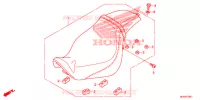 SELLE (VT750C2/C2B/C2F/C2S) pour Honda SHADOW VT 750 PHANTOM de 2013