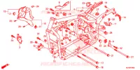 CADRE pour Honda SHADOW VT 750 PHANTOM de 2014