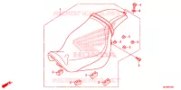 SELLE (VT750C2/C2F/C2S/C2B) pour Honda SHADOW VT 750 PHANTOM de 2014
