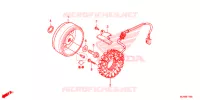 ALTERNATEUR pour Honda SHADOW VT 750 PHANTOM de 2015