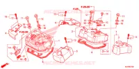 COUVRE CULASSE pour Honda SHADOW VT 750 PHANTOM de 2015