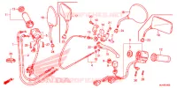 LEVIER DE GUIDON   CABLE   COMMODO pour Honda SHADOW VT 750 PHANTOM de 2015