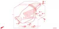 SELLE (VT750C2B) pour Honda SHADOW VT 750 PHANTOM de 2015