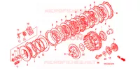 EMBRAYAGE pour Honda SHADOW VT 750 SPIRIT F de 2008