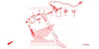 BEQUILLE LATERALE pour Honda SHADOW VT 750 PHANTOM de 2010