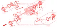 CLIGNOTANT (VT750C2F/C2S) pour Honda SHADOW VT 750 SPIRIT S de 2010