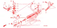MAITRE CYLINDRE DE FREIN ARRIERE pour Honda SHADOW VT 750 SPIRIT S de 2010