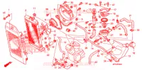 RADIATEUR pour Honda SHADOW VT 750 SPIRIT S de 2010