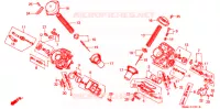 CARBURATEUR (PIECES CONSTITUTIVES) pour Honda SHADOW VT 750 de 1998