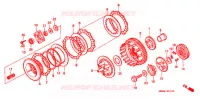 EMBRAYAGE pour Honda SHADOW VT 750 de 1998