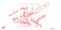 SILENCIEUX D'ECHAPPEMENT pour Honda SHADOW VT 750 de 1998