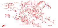 CADRE pour Honda SHADOW VT 750 AERO de 2004