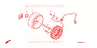 ALTERNATEUR pour Honda SHADOW VT 750 AERO de 2005