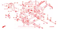 CADRE pour Honda SHADOW VT 750 AERO de 2005