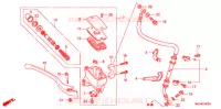 MAITRE CYLINDRE DE FREIN AVANT pour Honda SHADOW VT 750 AERO de 2005