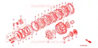EMBRAYAGE pour Honda SHADOW VT 750 AERO de 2005