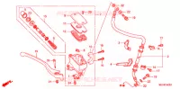 MAITRE CYLINDRE DE FREIN AVANT pour Honda SHADOW VT 750 AERO de 2005