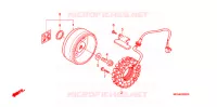 ALTERNATEUR pour Honda SHADOW VT 750 AERO Hamatsu factory de 2006