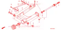 BRAS OSCILLANT pour Honda SHADOW VT 750 AERO Hamatsu factory de 2006