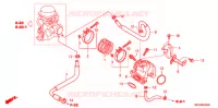 COLLECTEUR D'ADMISSION pour Honda SHADOW VT 750 AERO Hamatsu factory de 2006