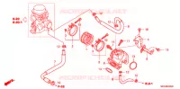 COLLECTEUR D'ADMISSION pour Honda SHADOW VT 750 AERO Hamatsu factory de 2006