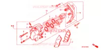ETRIER DE FREIN AVANT pour Honda SHADOW VT 750 AERO ABS de 2008
