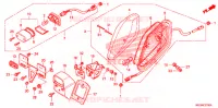 FEU ARRIERE pour Honda SHADOW VT 750 AERO ABS de 2008