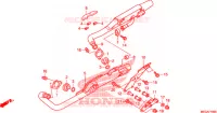 SILENCIEUX D'ECHAPPEMENT pour Honda SHADOW VT 750 AERO ABS de 2008