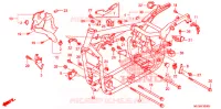 CADRE pour Honda SHADOW VT 750 AERO ABS de 2008