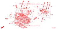 CULASSE DE CYLINDRE ARRIERE pour Honda SHADOW VT 750 AERO ABS de 2008
