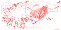 FEU ARRIERE pour Honda SHADOW VT 750 AERO ABS de 2008