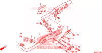 SILENCIEUX D'ECHAPPEMENT pour Honda SHADOW VT 750 AERO ABS de 2008
