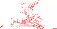 SILENCIEUX D'ECHAPPEMENT pour Honda SHADOW VT 750 AERO ABS BLACK de 2009
