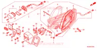 FEU ARRIERE pour Honda SHADOW VT 750 AERO ABS de 2009