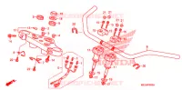 GUIDON   TE DE FOURCHE pour Honda SHADOW VT 750 AERO ABS de 2009