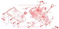 CARTER MOTEUR DROIT pour Honda SHADOW VT 750 AERO ABS de 2009
