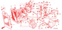 RADIATEUR (VT750C/CA'08,'09) pour Honda SHADOW VT 750 AERO ABS de 2009