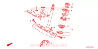 TE DE FOURCHE pour Honda SHADOW VT 750 AERO ABS de 2009