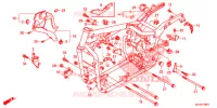 CADRE (VT750C/CA/C2/C2B/C2F/CS/C2S) pour Honda SHADOW VT 750 AERO ABS GRAY de 2013